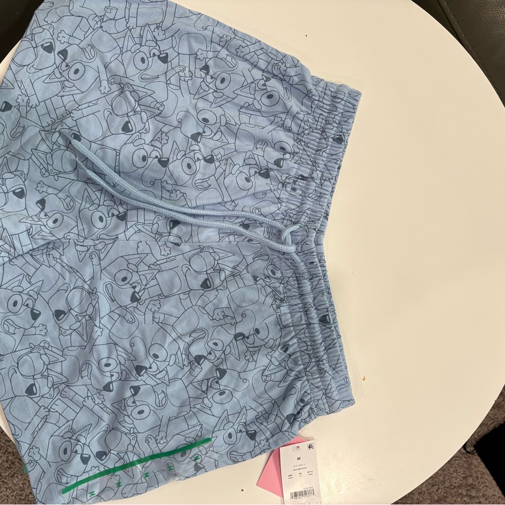 Bluey Character Print Kids Shorts